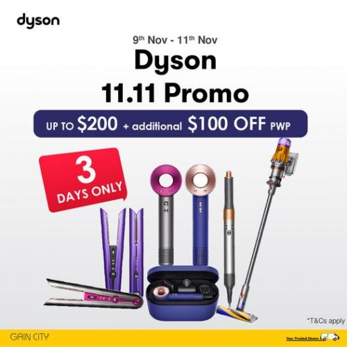 911 Nov 2022 Gain City Dyson 11.11 Sale