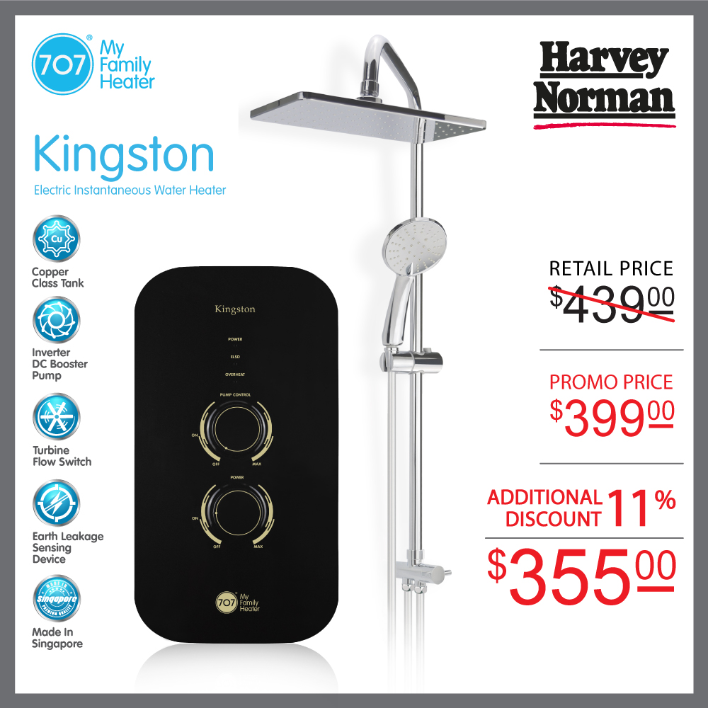 14 Nov 2022 Onward Harvey Norman 707 My Family Heater Deal SG