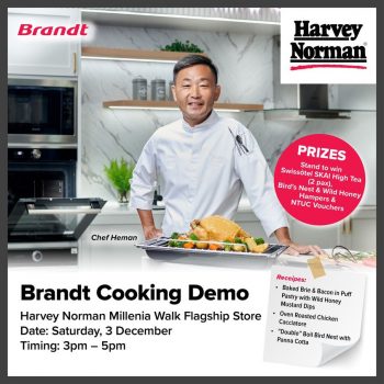 Harvey-Norman-Brandt-Cooking-Demo-350x350 3 Dec 2022: Harvey Norman Brandt Cooking Demo