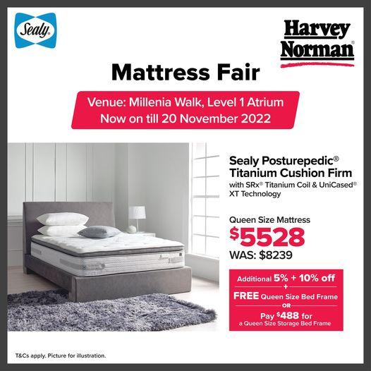 mattress sale at harvey norman