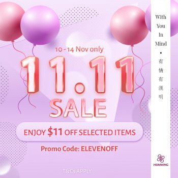 Humming-11.11-Sale-350x350 10-14 Nov 2022: Humming 11.11 Sale