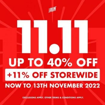 I-Run-11.11-Sale-350x350 Now till 13 Nov 2022: I Run 11.11 Sale