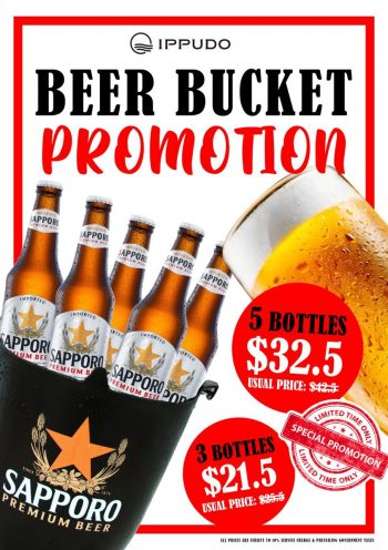 Ippudo-Beer-Bucket-Promotion-350x496 11 Nov 2022 Onward: Ippudo Beer Bucket Promotion
