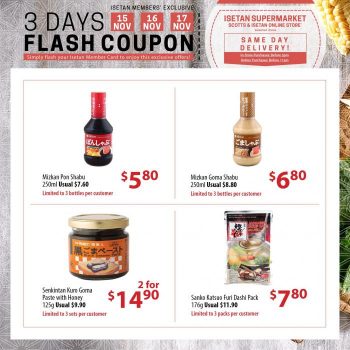 Isetan-Supermarket-3-Days-Flash-Coupon-Sale-4-350x350 15-17 Nov 2022: Isetan Supermarket 3 Days Flash Coupon Sale