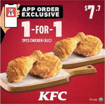 KFC-1-For-1-Chicken-Promotion-350x349 23 Nov 2022 Onward: KFC 1-For-1 Chicken Promotion