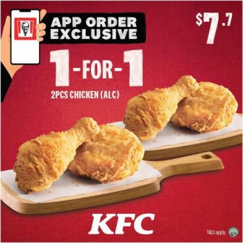 KFC-1-For-1-Promotion-1-350x350 9-22 Nov 2022: KFC 1-For-1 Promotion