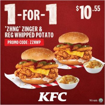 KFC-1-For-1-Promotion-2-350x350 9-22 Nov 2022: KFC 1-For-1 Promotion