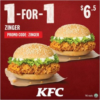 KFC-1-For-1-Promotion-3-350x350 9-22 Nov 2022: KFC 1-For-1 Promotion