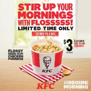 KFC-Flossy-Original-Recipe-Chicken-Porridge-Promo-350x350 28 Nov-4 Dec 2022: KFC Flossy Original Recipe Chicken Porridge Promo