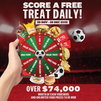 KFC-Score-A-Free-Treat-Daily-Promotion-350x350 29 Nov-25 Dec 2022: KFC Score A Free Treat Daily Promotion
