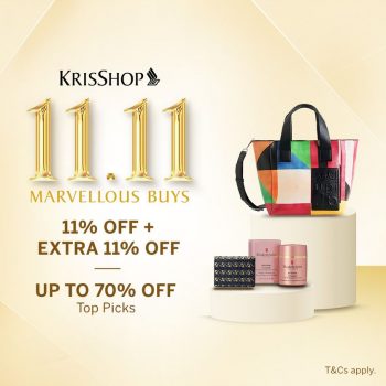 KrisShop-11.11-Sale-350x350 8 Nov 2022 Onward: KrisShop 11.11 Sale