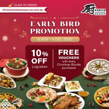 Kuriya-Japanese-Market-Early-Bird-Promotion-350x350 8 Nov-4 Dec 2022: Kuriya Japanese Market Early Bird Promotion