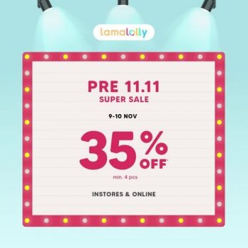 Lamalolly-Pre-11.11-Super-Sale-350x350 9-10 Nov 2022: Lamalolly Pre 11.11 Super Sale