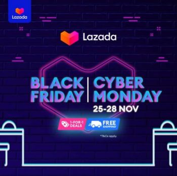 Lazada-Black-Friday-Cyber-Monday-Sale-350x349 25-28 Nov 2022: Lazada Black Friday & Cyber Monday Sale