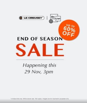 Le-Creuset-End-of-Season-Sale-350x418 29 Nov-3 Dec 2022: Le Creuset End of Season Sale up to 60% OFF in Singapore