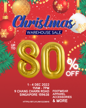 Link-Warehouse-Sale-350x438 1-4 Dec 2022: Link Warehouse Sale Christmas Clearance up to 80% OFF!