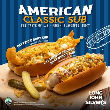 Long-John-Silvers-American-Classic-Sub-Deal-350x350 8 Nov 2022 Onward: Long John Silver's American Classic Sub Deal