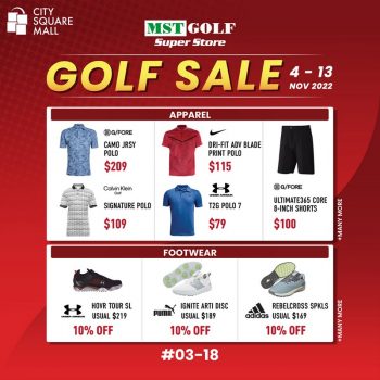 MST-Golf-Golf-Sale-at-City-Square-Mall-4-350x350 Now till 13 Nov 2022: MST Golf Golf Sale at City Square Mall