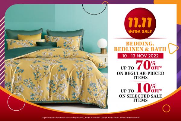 metro bedding sale