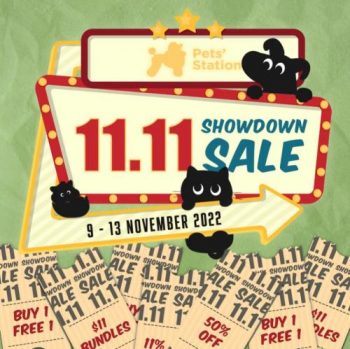 Pets-Station-11.11-Sale-350x349 9-13 Nov 2022: Pets Station 11.11 Showdown Sale