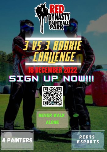 Red-Dynasty-Paintball-Park-3-vs-3-Rookie-Challenge-350x495 18 Dec 2022: Red Dynasty Paintball Park 3 vs 3 Rookie Challenge