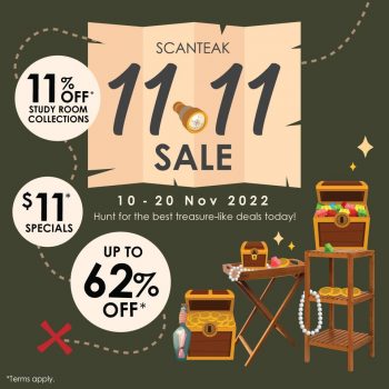 Scanteak-11.11-Sale-350x350 10-20 Nov 2022: Scanteak 11.11 Sale