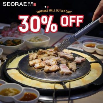 Seorae-School-Holiday-30-off-Promotion-at-Tampines-Mall-350x350 21-30 Nov 2022: Seorae School Holiday 30% off Promotion at Tampines Mall