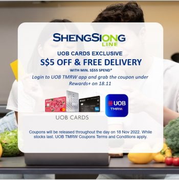 Sheng-Siong-Supermarket-UOB-Cardmembers-Promo-350x353 18 Nov 2022: Sheng Siong Supermarket UOB Cardmembers Promo