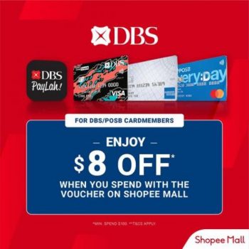 Shopee-DBS-POSB-Card-8-OFF-Promotion-350x350 Now till 30 Nov 2022: Shopee DBS/POSB Card $8 OFF Promotion