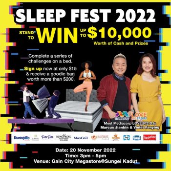 Sleep-Fest-2022-at-Gain-City-350x350 20 Nov 2022: Sleep Fest 2022 at Gain City