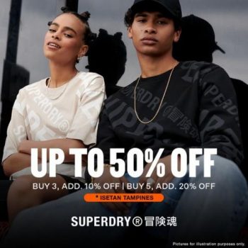 Superdry-Black-Friday-Sale-at-ISETAN-Tampines-350x350 24-27 Nov 2022: Superdry Black Friday Sale at ISETAN Tampines