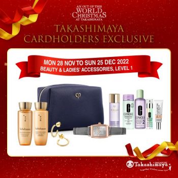 Takashimaya-Christmas-Beauty-Ladies-Accessories-Promotion-350x350 28 Nov-25 Dec 2022: Takashimaya Christmas Beauty & Ladies Accessories Promotion