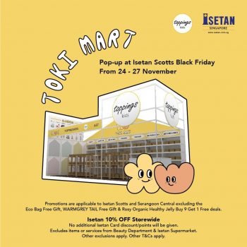 Toki-Mart-pop-up-Deal-at-Isetan-Scotts-350x350 24-27 Nov 2022: Toki Mart pop up Deal at Isetan Scotts