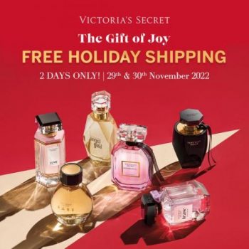 Victorias-Secret-The-Gift-Of-Joy-Free-Holiday-Shipping-Promotion-350x350 29-30 Nov 2022: Victoria's Secret The Gift Of Joy Free Holiday Shipping Promotion