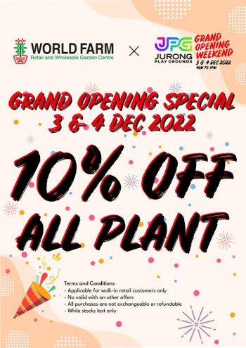 World-Farm-Grand-Opening-Special-at-Jurong-Play-Grounds-350x495 3-4 Dec 2022: World Farm Grand Opening Special at Jurong Play Grounds