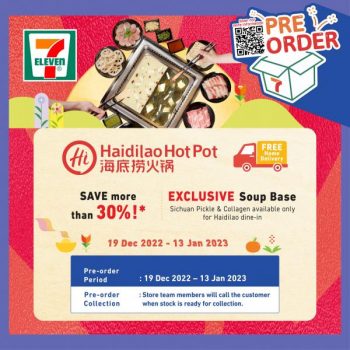 7-Eleven-CNY-Haidilao-Hotpot-Pre-Order-Promotion-350x350 Now till 13 Jan 2023: 7-Eleven CNY Haidilao Hotpot Pre-Order Promotion