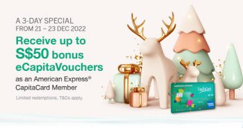 American-Express-3-Day-Special-Deal-350x184 21-23 Dec 2022: American Express 3 Day Special Deal
