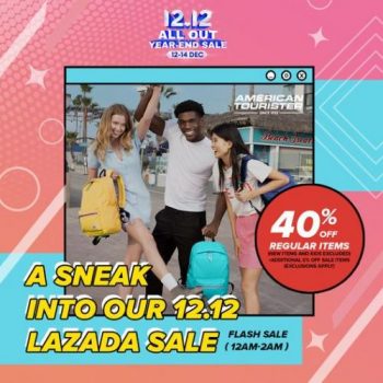 American-Tourister-Lazada-12.12-Year-End-Sale-350x350 12-14 Dec 2022: American Tourister Lazada 12.12 Year End Sale