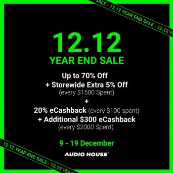 Audio-House-12.12-Year-End-Sale-350x350 9-19 Dec 2022: Audio House 12.12 Year End Sale