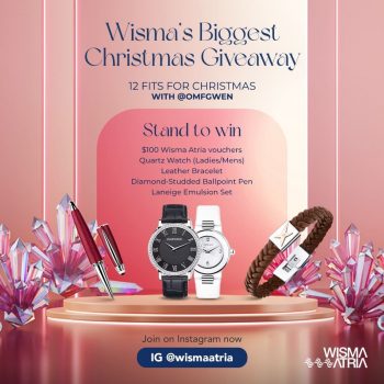 Biggest-Christmas-Giveaway-at-Wisma-Atria-350x350 Now till 14 Dec 2022: Biggest Christmas Giveaway at Wisma Atria