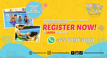 Bubs-Tots-Swim-School-10-off-Promo-with-Safra-350x190 Now till 31 Dec 2023: Bubs & Tots Swim School 10% off Promo with Safra