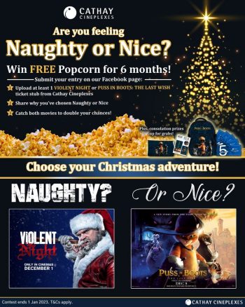 Cathay-Cineplexes-Free-Popcorn-Contest-350x438 Now till 1 Jan 2023: Cathay Cineplexes Free Popcorn Contest