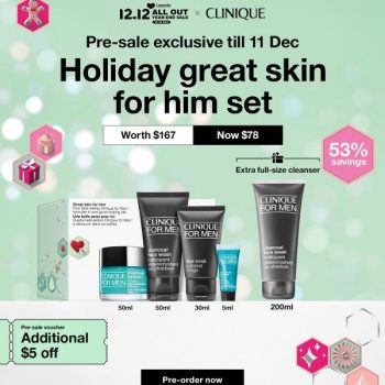 Clinique-Lazada-12.12-Pre-Sale-Promotion-350x350 Now till 11 Dec 2022: Clinique Lazada 12.12 Pre-Sale Promotion