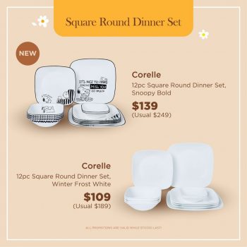 Corelle-Tableware-Deals-at-OG-2-350x350 Now till 29 Jan 2023: Corelle Tableware Deals at OG