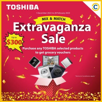 Courts-Toshiba-Mix-Match-Extravaganza-Sale-350x350 1 Dec 2022-28 Feb 2023: Courts Toshiba Mix & Match Extravaganza Sale