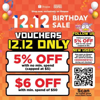 Don-Don-Donki-Shopee-12.12-Sale-Voucher-350x350 12 Dec 2022: Don Don Donki Shopee 12.12 Sale Voucher