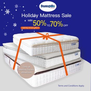 Dunlopillo-Holiday-Mattress-Sale-350x350 14 Dec 2022 Onward: Dunlopillo Holiday Mattress Sale