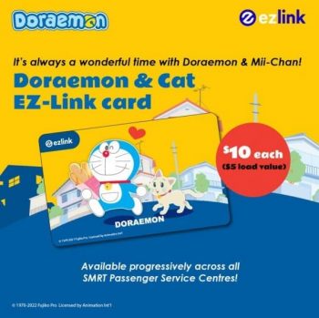EZ-Link-Doraemon-Cat-Card-Promo-350x349 15 Dec 2022 Onward: EZ Link Doraemon & Cat Card Promo