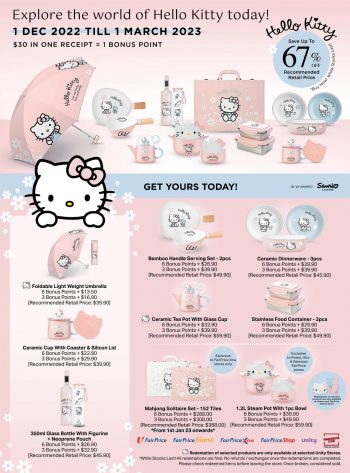 FairPrice-Hello-Kitty-Mahjong-Sets-Dinnerware-More-For-Redemption-Deal-350x473 1 Dec 2022-1 Mar 2023: FairPrice Hello Kitty Mahjong Sets Dinnerware & More For Redemption Deal