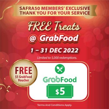 GrabFood-SAFRA-Deals-350x350 1-31 Dec 2022: GrabFood SAFRA Deals